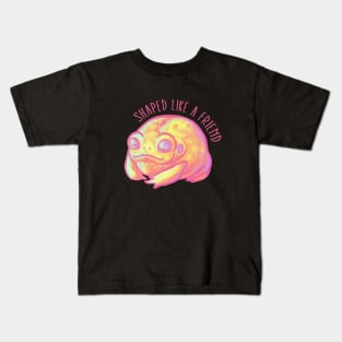 Friend Shaped Frog Kids T-Shirt